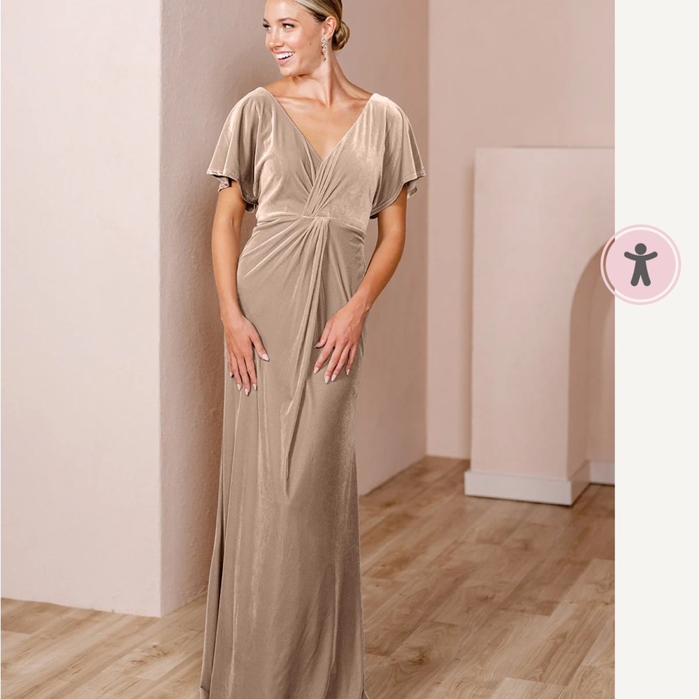 Chic Beige Maxi Dress
